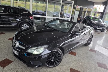 MERCEDES E200 KABRIOLET / 120 TYS KM PRZEBIEGU