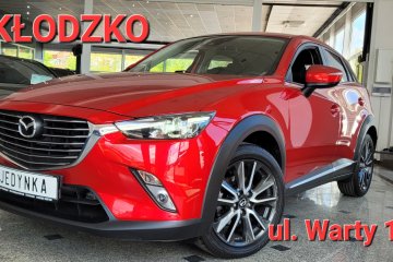 MAZDA CX3 4x4 2.0 150KM Navi Ledy tempomat MOŻLIWA ZAMIANA